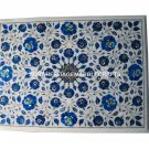 12"x18" Marble Coffee Table Real Lapis Gems Inlay Arts Mosaic Garden Decor H3133 12"x18" Marble Coffee Table Real Lapis Gems Inlay Arts Mosaic Garden Decor H3133