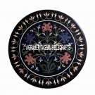 Italian Coffee Marble Top Cocktail Table Top Mosaic Inlaid Handmade Decor H3320