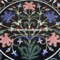 Italian Coffee Marble Top Cocktail Table Top Mosaic Inlaid Handmade Decor H3320