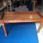 4'x2' White Marble Dining Table With Stand Malachite Inlay Special Decor H3165