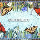 Butterfly Art Marble Dining Top Table Lapis Inlay Marquetry Art Home Decor H3821 Butterfly Art Marble Dining Top Table Lapis Inlay Marquetry Art Home Decor H3821