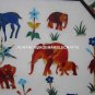 36" White Marble Dining Room Table Top Marquetry Inlaid Animals Art Decor H3027