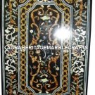 6'x4' Marble Dining Table Outdoor Gemstone Inlay Marquetry Furniture Decor H1213