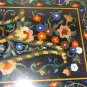 3'x6' Black Marble Dining Table Top PietraDura New Pattern Work Beautiful Decor