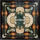 Ancient Marble TableTop Rare Pietradura Inlay Art Handmade Furniture Decor H3865