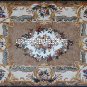 Black Marble Dining Table Top Pietradure Mosaic Inlay Garden Outdoor Decor H3364