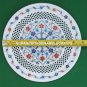 Multi Filligree Marble Decorative Plate Mosaic Fine Inlay Art Table Decor H4525