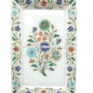 9"x6" Marble Tray Handmade Pietra Dura Very Rare Marquetry Home Decor Gift H1201 9"x6" Marble Tray Handmade Pietra Dura Very Rare Marquetry Home Decor Gift H1201