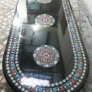 8'x4' Black Marble Dining Coffee Table Top High Quality Semi Precious Decor 8'x4' Black Marble Dining Coffee Table Top High Quality Semi Precious Decor