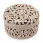 HandCarved Marble Jewelry Box Natural Soapstone Arts Giving Gift Decorate H4654
