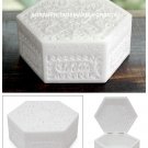 Lattice Marble Personalized Jewelry Handmade Storage Box Decorative Arts H4630 Lattice Marble Personalized Jewelry Handmade Storage Box Decorative Arts H4630