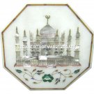 12" Marble Cofffee Table Top Inlaid TAJ MAHAL Pietra Dura Beautiful Decor H1159 12" Marble Cofffee Table Top Inlaid TAJ MAHAL Pietra Dura Beautiful Decor H1159