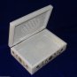 6"x4"x1.5" Marble Jewelry Box Paua Shell Ring Box Pietradura Inlay Wedding Gifts