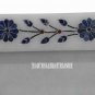 White Marble Photo Frame Rare Lapis Stone Mosaic Art Inlay Home Decorative Gifts