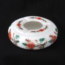 4" Marble Smoking Astray Mosaic Hakik Floral Arts Inlay Office Decor Gifts H3686