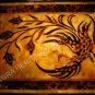 12"x16" Decorative Marble Serving Tray Precious Inlay Stone Kitchen Decor E1319