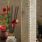 11" Marble Soapstone Candle Cum Incense Holder Filigree Lattice Work Home Decor