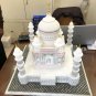 18" Marvelous Marble White Taj Mahal Statue Memorable Gift Show Piece Decor E871