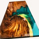 Resin Epoxy Walnuts Coffee Dining Table Top Live Edge Handmade Design Home Decor
