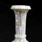 Modern Art Floral Lidded Vase Pauashell Mosaic Art Living Decor Centerpiece Gift