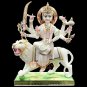 30" Marble Goddess Durga Maa Handicraft Statue Navratri Special Gift Decor E1437