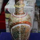14" Collectible Marble Flowe Vase Peacock Golden Painted Art Hallway Decor H5747 14" Collectible Marble Flowe Vase Peacock Golden Painted Art Hallway Decor H5747