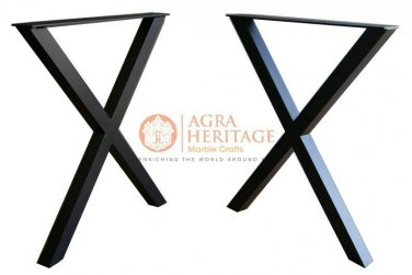 Table legs Table frame Table culmbs Table feet Steel Metal Black Stand Leg Decor