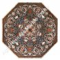 5'x5' Inlaid Big Table Top Octagonal Shape Exclusive Semi Precious Pietra Dura