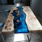 Epoxy Wooden Resin River Dining Center Table Top Handmade Collectible Furniture Epoxy Wooden Resin River Dining Center Table Top Handmade Collectible Furniture