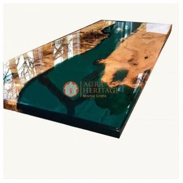 Live Edge Custom Order Epoxy Resin Table Epoxy Resin Dining Table Home Decor Art
