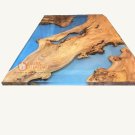Epoxy Resin River Wood Dining Coffee Table Personalized Gift for Men and Women Epoxy Resin River Wood Dining Coffee Table Personalized Gift for Men and Women