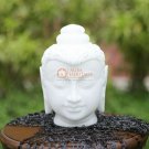 Marble White Handmade Decorative Idol Buddha Head Statute Best Father Day Gifts