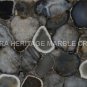 4'x2' Marble Counter Height Table Top Wild Agate Stone Woth LED Light Decor E238