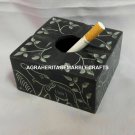 Black Hand Carved Elephant Art Smoking Ashtray Gift For Men Hallway Decor H4314 Black Hand Carved Elephant Art Smoking Ashtray Gift For Men Hallway Decor H4314