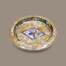 Random Art Fruit Organizer Bowl Mop Stone Art Handmade Collectible Gifts Decor
