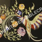 36"x24" Mable Dining Corner Room Table Top Stunning Inlay Mosaic Home Decor E502