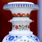 Modern Marble Flower Jar Mosaic Filigree Inlay Marquetry Collectible Gift H1960