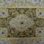 1.5'x2' Indian Jewel Ethnic tapestry Wall Hanging with Gold Zardozi from Kashmir