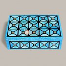 Marble Real stone Jewelry Organizer Box Turquoise Inlaid Art Beautiful Gifts Her Marble Real stone Jewelry Organizer Box Turquoise Inlaid Art Beautiful Gifts Her