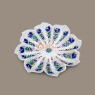 Handmade Natural Marble Flower Fruit Bowl Luxurious Marble Home Decoration Gifts Handmade Natural Marble Flower Fruit Bowl Luxurious Marble Home Decoration Gifts