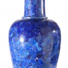 24" Marble Soapstone Flower Vase Handmade Pot Beautiful Lapis Lazuli Home Decor 24" Marble Soapstone Flower Vase Handmade Pot Beautiful Lapis Lazuli Home Decor