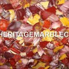 Living Room Marble Dining Table Top Mookaite Inlay Stones Furniture Decor H5616