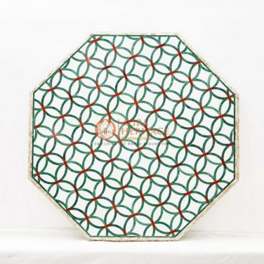 Marble Bistro Table Top Mosaic Inlaid Design Handmade Gift Her Wedding Decor Art