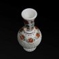 Semi Precious Stones Flower Vase Marble Inlay Antique Vase for Living Decoration
