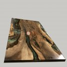 Collectible Epoxy Resin River Conference Dining Table Top Wood Live Edge Decor Collectible Epoxy Resin River Conference Dining Table Top Wood Live Edge Decor