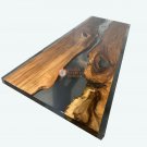 Resin Epoxy Live Edge Custom Personalize Dining Table Top Decorative Gifts Her