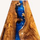 Epoxy Handmade Dining table Top epoxidharz tisch, custom live edge dine table