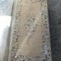 8'x4' Exclusive Marble Yellowish Restaurant Side Table Top Sea Shell Inlay E863B