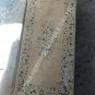 8'x4' Exclusive Marble Yellowish Restaurant Side Table Top Sea Shell Inlay E863B
