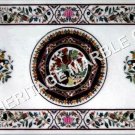 5'x3' White Marble Dining Hallway Table Top Bird Marquetry Inlay Art Decor H3419 5'x3' White Marble Dining Hallway Table Top Bird Marquetry Inlay Art Decor H3419